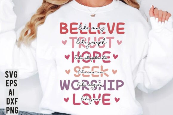 Christian Valentines SVG PNG Sweatshirt Graphics