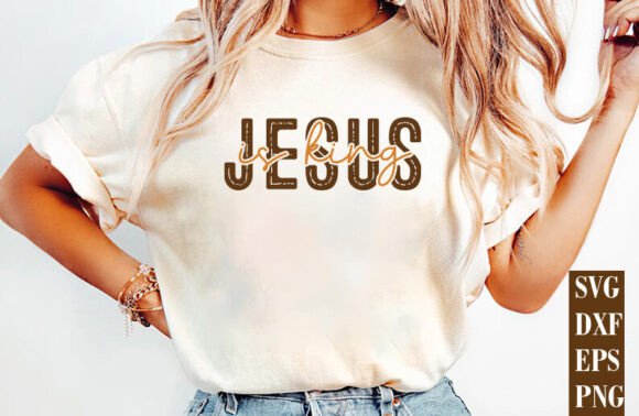 Jesus is King Graphics for T-Shirt Designs