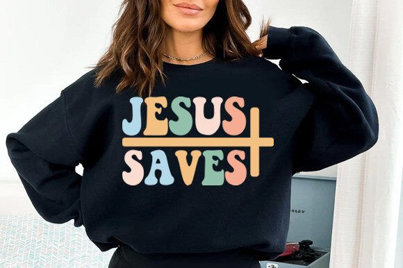 Jesus Saves Shirt Religious Svg Png Graphics